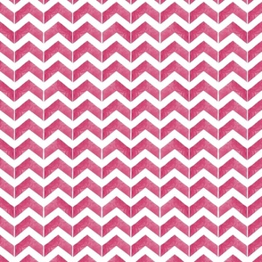 Sweetie Chevron   in Cherry Pink   |   Large Scale