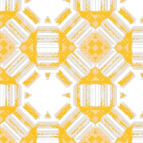 Yellow abstract pattern design