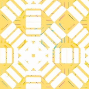 Yellow abstract pattern