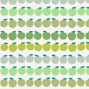 Apples in many shades of green | small size