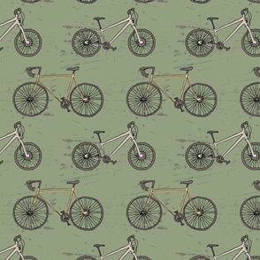 Bike Path Pandemonium-green