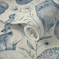 Forest Fauna Toile - small 