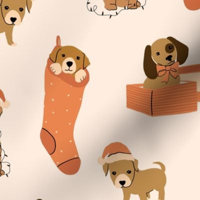 Christmas Gift Puppies