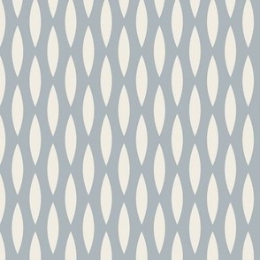 grate - creamy white _ french grey blue - simple geometric blender