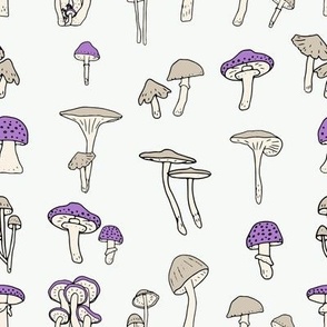 mushrooms 8x8 mushpatcolor5