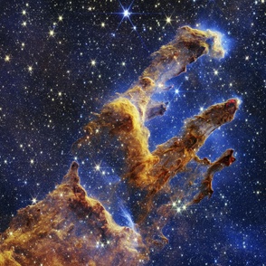 JWST Pillars of Creation, 2022 - Eagle Nebula, M16, NGC 6611 — space photo