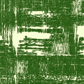 Green Distressed - Denim - Large Scale 