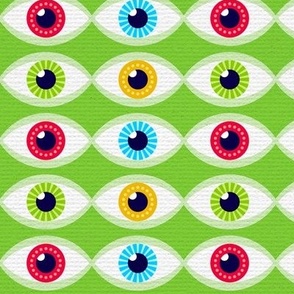 Monsters eyes, GREEN