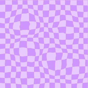 lavender checker pattern