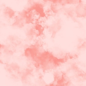 Peach Pink Clouds Blender Coordinate