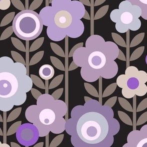 Marguerite (Romantic Lavender) || mod vintage floral