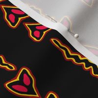 Shaman Tribal Arrows - Red Black Yellow - Design 15270961