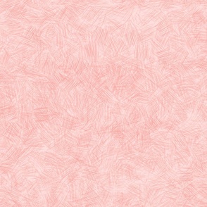 Pink and Peach Scratched Crosshatch