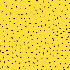 Lethbridge - bus carpet (yellow with random black shapes)