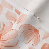medium // Delightful daisies in peach