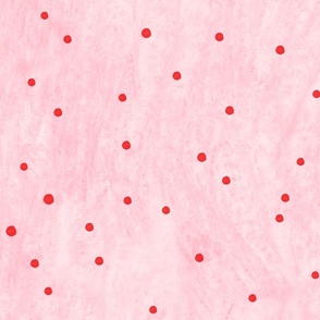 pretty dots on subtle texture // pink // large