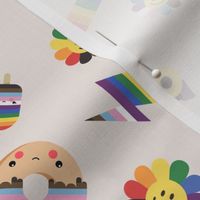 Pride Month Retro Rainbows