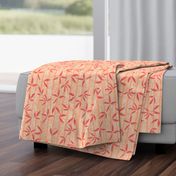 Bamboo Textured Peach Large