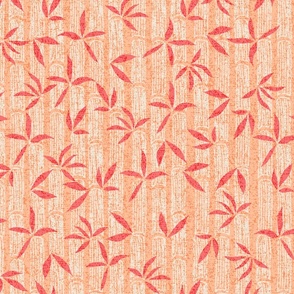 Bamboo Textured Peach Large