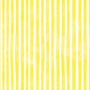 finer linnen stripes yellow white // medium