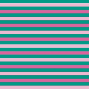 Pink and Green Stripe 