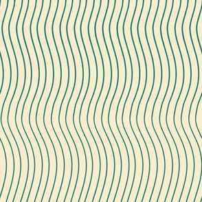 Striping Back to Me stripes (12") - teal, cream (ST2023SBTM)