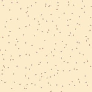 In the Stippling dots (6") - taupe, cream (ST2023ITS)
