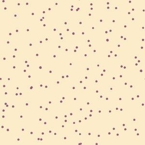 In the Stippling dots (6") - purple, cream (ST2023ITS)