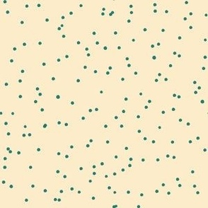 In the Stippling dots (6") - teal, cream (ST2023ITS)