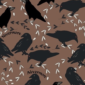 The-Raven-Nevermore-Brown-Black-Large-2