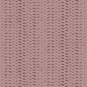 Micro Abstract Geo _ Dusty Rose Pink _ Geometric Stripe