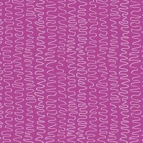 Wiggly Lines - Pink