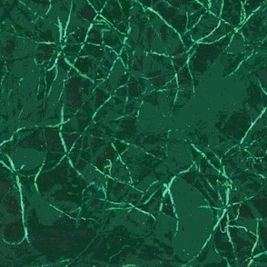 Bramble Natural Layered Texture - green
