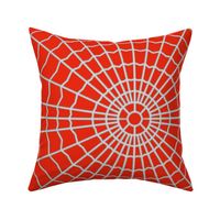 Spider_web_on bright RED - smaller