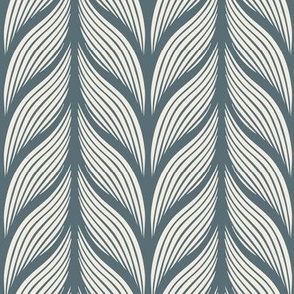 braid _ creamy white_ marble blue _ vertical stripe