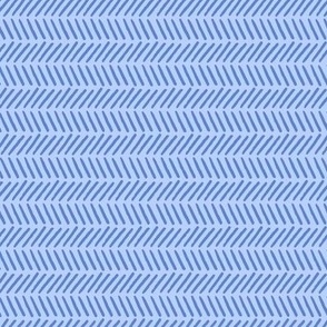 Windblown Stripe in Blue