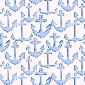 Anchors Aweigh in Sky Blue