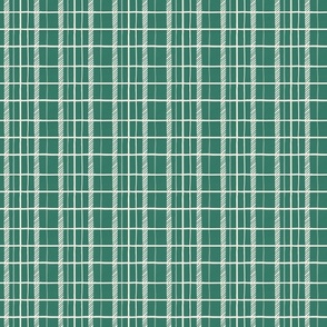 Emerald Green checked Plaid_Small