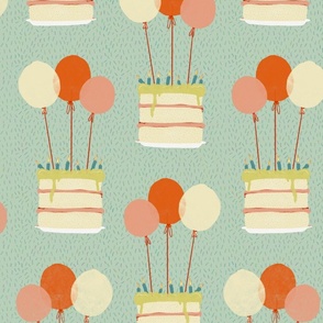 cake and balloons (large)