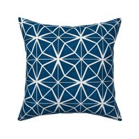 Navy Blue Geometric