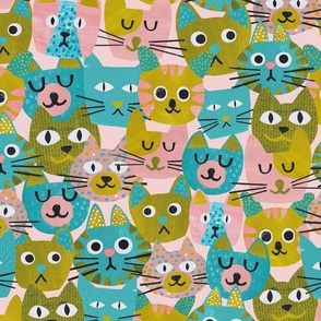 Paper Cat Faces