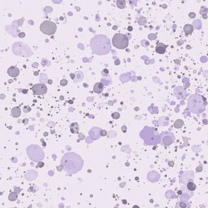 Lavender Watercolor Splatter