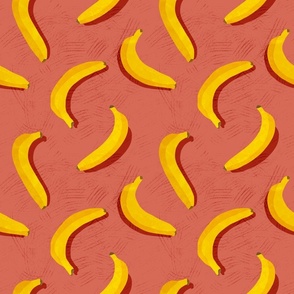 Sunny Bananas: a playful fruit pattern M