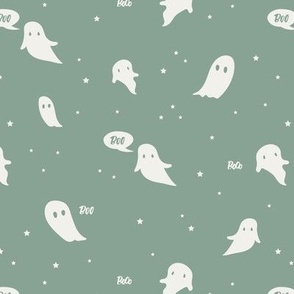 Little Ghosts in green