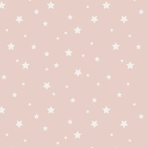 Little Stars in blush pink