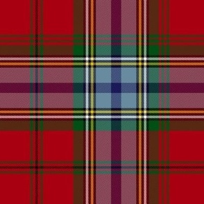 Macan of Lurgyvallan tartan, 12" (possibly a Maclean tartan)