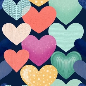 Heart 2 Heart in Navy