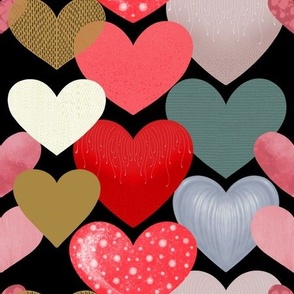 Heart 2 Heart in Rainbow Wrapping Paper by Melanie Stimmell