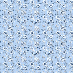 loranso555_an_indian_blue_floral_fabric_in_the_style_of_light_s_2c5d9e41-9fb1-4e97-bc8d-6dbf1ec9fd16