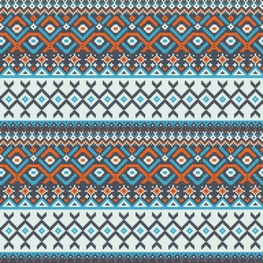 Ethnic Greek texture #2 pixel carpet